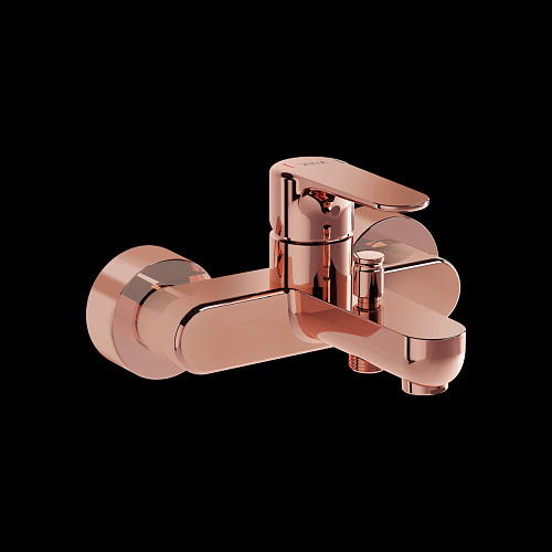 Смеситель Vitra A4272526EXP Root Round для ванны, медный Смеситель Vitra A4272526EXP Root Round для ванны, медный