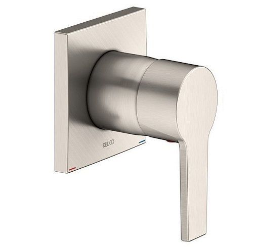Смеситель Keuco 51151050002 Edition 11 встраиваемый, однорычажный DN 15, никель шлифованный Смеситель Keuco 51151050002 Edition 11 встраиваемый, однорычажный DN 15, никель шлифованный