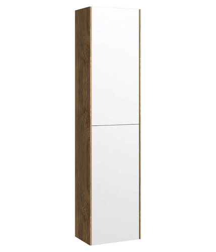 Шкаф-пенал Aqwella Mobi MOB0535DB+MOB0735W купить недорого в интернет-магазине Керамос