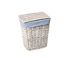 Корзина для белья WasserKRAFT WB-450-S Lippe 36х24 см, белая Корзина для белья WasserKRAFT WB-450-S Lippe 36х24 см, белая