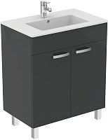 Тумба Ideal Standard E0536TI Tempo для раковины 70х44 см, подвесная, Mid Grey (серый) Тумба Ideal Standard E0536TI Tempo для раковины 70х44 см, подвесная, Mid Grey (серый)