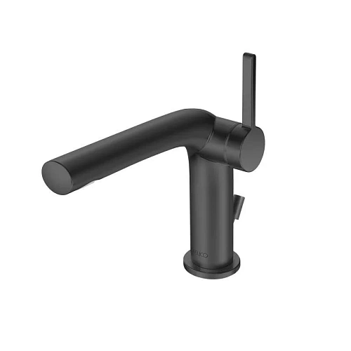 Смеситель Keuco 51504130002 Edition 400 для умывальника однорычажный, излив 12 см, хром черный шлифованный Смеситель Keuco 51504130002 Edition 400 для умывальника однорычажный, излив 12 см, хром черный шлифованный