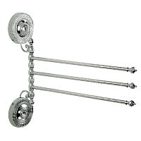 Полотенцедержатель Migliore 31784 Montecarlo тройной поворотный, хром