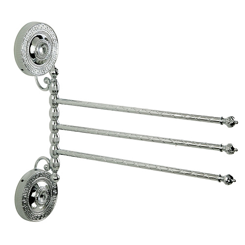 Полотенцедержатель Migliore 31784 Montecarlo тройной поворотный, хром - купить в Санкт-Петербурге, цена на Полотенцедержатель Migliore 31784 Montecarlo тройной поворотный, хром в интернет-магазине Керамос Полотенцедержатель Migliore 31784 Montecarlo тройной поворотный, хром купить недорого в интернет-магазине Керамос
