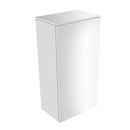 Шкаф-пенал Keuco 31725210001 Edition 400 средний 90х45 см, петли слева, белый глянцевый/белый глянцевый купить недорого в интернет-магазине Керамос