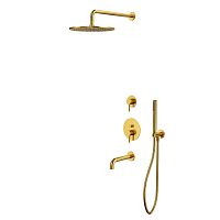 Смеситель скрытого монтажа Whitecross Y brushed gold YSET07GLB