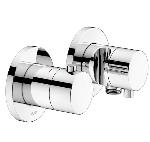 Смеситель Keuco 51553011231 Edition 400 с термостатом для встройки, хром Смеситель Keuco 51553011231 Edition 400 с термостатом для встройки, хром