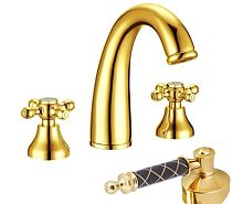 Смеситель для умывальника Boheme TRADIZIONALE ORO 297-MR-B