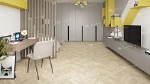 Кварцвиниловая клеевая плитка AlpineFloor АЛЬПИЙСКИЙ ШЕВРОН LVT CHEVRON ALPINE LVT ECO 20-7