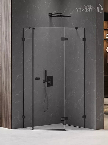 Душевое ограждение New Trendy AVEXA Black EXK-3880 купить недорого в интернет-магазине Керамос Душевое ограждение New Trendy AVEXA Black EXK-3880 купить недорого в интернет-магазине Керамос