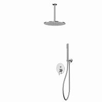 Смеситель скрытого монтажа Whitecross Y brushed nickel YSET12NIB