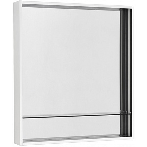 Зеркальный шкаф Акватон 1A238902RVX20 Ривьера 60х85 см, белый матовый