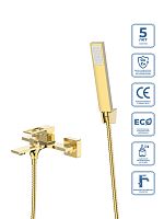 Смеситель для ванны/душа BelBagno LUCE LUC-VASM-ORO