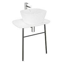 Столешница Vitra 62561 Plural под раковину 70 см, белая Столешница Vitra 62561 Plural под раковину 70 см, белая