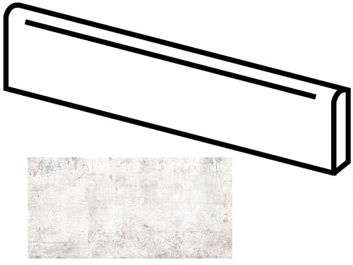 Плинтус (Плитка) RONDINE MURALES J88268_MuralesIceBattiscopaRet купить недорого в интернет-магазине Керамос