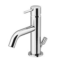 Смеситель Gattoni 2376/23C0cr Easy для раковины c донным клапаном, излив 120 мм цвет хром