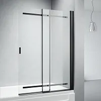 Шторка Veconi PL88B-100-01-C8 Palau на ванну PL-88B, 100x140 см, профиль черный/стекло прозрачное Шторка Veconi PL88B-100-01-C8 Palau на ванну PL-88B, 100x140 см, профиль черный/стекло прозрачное
