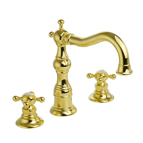 Смеситель Migliore 18397 Arcadia для раковины, золото