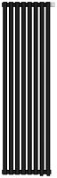 Радиатор Сунержа 31-0322-1208 Эстет-00 отопительный н/ж EU50 1200х360 мм/ 8 секций, матовый черный