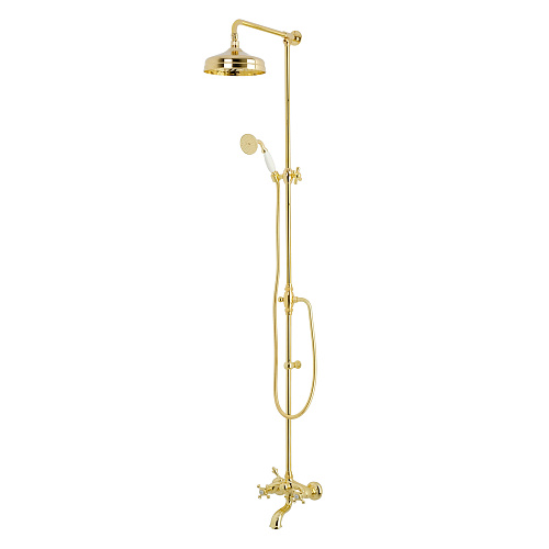 Душевой гарнитур Migliore 32126 Prestige настенный, золото