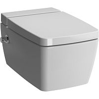 Чаша унитаза Vitra 7672B003-1687 Metropole Rim-Ex подвесного 36х56 см, с функцией биде, безободковый, белый Чаша унитаза Vitra 7672B003-1687 Metropole Rim-Ex подвесного 36х56 см, с функцией биде, безободковый, белый