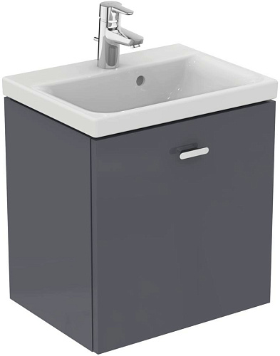 Тумба Ideal Standard E0312KR Connect Space для раковины 50х38 см, подвесная, Glossy Grey (серый глянцевый) Тумба Ideal Standard E0312KR Connect Space для раковины 50х38 см, подвесная, Glossy Grey (серый глянцевый)