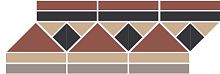 Неглазурованный керамогранит TOPCER Victorian Designs GlasgowBorder