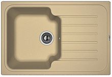 Мойка для кухни Florentina 20.260.B0760.306 Таис 76х51 см, с крылом, капучино