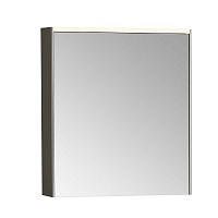 Зеркальный шкафчик Vitra 66909 Core, 60х70 см, с подсветкой, левосторонний, антрацит Зеркальный шкафчик Vitra 66909 Core, 60х70 см, с подсветкой, левосторонний, антрацит