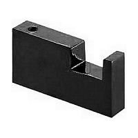 Крючок Cisal QU09071040  Quad , цвет черный матовый