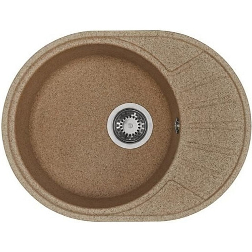 Мойка для кухни Акватон 1A711232CS270 Чезана 57х44 см, с крылом, терракотовая Мойка для кухни Акватон 1A711232CS270 Чезана 57х44 см, с крылом, терракотовая