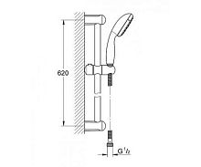 Душевой гарнитур Grohe BauEdge 27853000