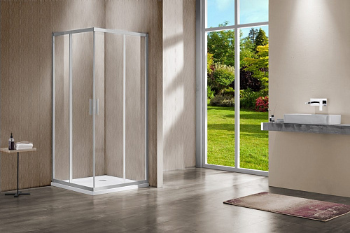 Душевой уголок Vincea Garda VSS-1G9012CLBN купить недорого в интернет-магазине Керамос