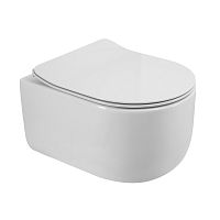 Комплект Унитаз+Сиденье BelBagno SOFT BB084CH-TOR/BB2034SC