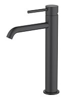 Смеситель Aquatek AQ1304MB Европа для раковины, без донного клапана, черный матовый