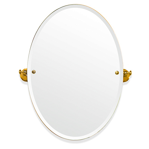 Вращающееся зеркало TW Harmony 021, овальное 56*8*h66, цвет держателя: золото,TWHA021oro купить недорого в интернет-магазине Керамос