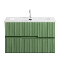 Тумба под раковину подвесная Cezares DUET-N DUET-N-800-2C-SO-PS-P