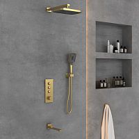 Душевой комплект Vincea  VSFW-433T1BG