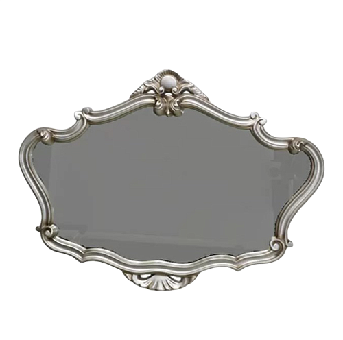 Зеркало Caprigo PL110-Antic CR в Багетной раме, 93х69 см, античное серебро купить недорого в интернет-магазине Керамос