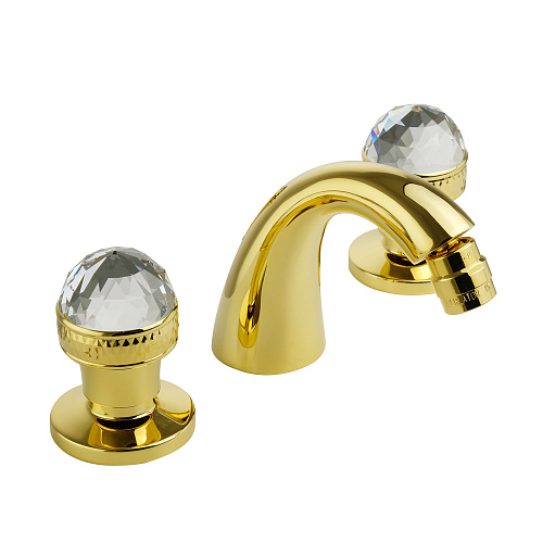 Смеситель Migliore 18504 Axo Swarovski для биде, золото Смеситель Migliore 18504 Axo Swarovski для биде, золото