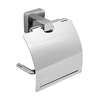 Держатель туалетной бумаги с крышкой WasserKRAFT LIPPE K-6500 K-6525, хром