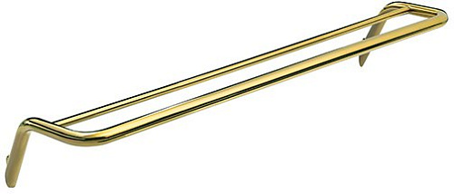 Держатель Deante ADI_Z631 Silia для полотенец, двойной, золото Держатель Deante ADI_Z631 Silia для полотенец, двойной, золото