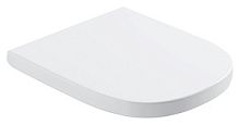 Сиденье Globo ST019 bi/cr Stone для унитазов 56 см STS02/ST001, цвет белый/шарниры хром