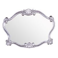 Зеркало TW в раме 91хh70 см, цвет рамы глянцевой серебро,TW02031arg.brillante купить недорого в интернет-магазине Керамос