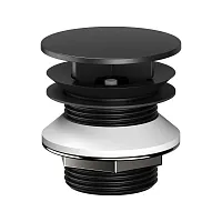 Донный клапан Keuco 59904370000 для раковины, черный матовый