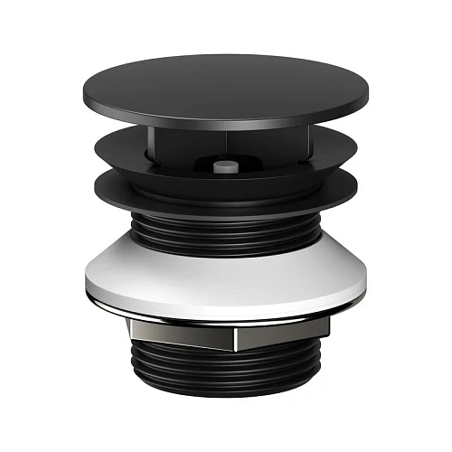 Донный клапан Keuco 59904370000 для раковины, черный матовый Донный клапан Keuco 59904370000 для раковины, черный матовый