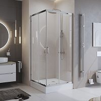 Душевой уголок BelBagno UNO-195 UNO-195-A-2-95-C-Cr Душевой уголок BelBagno UNO-195 UNO-195-A-2-95-C-Cr