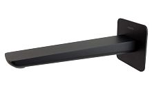 Излив Aquatek AQ1041MB Вега для ванны, черный матовый