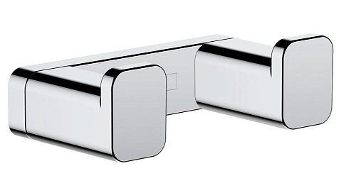 Крючок двойной Hansgrohe  41755000 (exp) купить недорого в интернет-магазине Керамос