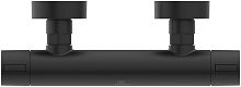 Смеситель Ideal Standard BD582XG Alu+ для душа термостатический, черный матовый Смеситель Ideal Standard BD582XG Alu+ для душа термостатический, черный матовый
